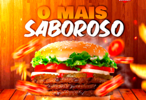 Eu vou fazer seu flyer para pizzaria é hamburgueria.