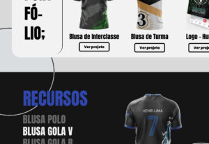 Eu vou fazer páginas html, blusas e posts