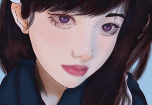 Eu vou fazer um desenho semi-realista no digital