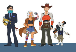 Eu vou Desenhar seu personagem em até 24hrs
