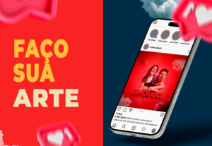 Eu vou criar uma arte para seu instagram