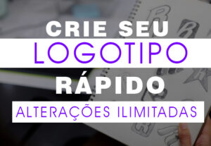 Eu vou fazer seu logotipo rápido e do seu jeito.