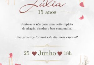 Eu vou fazer convites de aniver e posts para o Instagram.