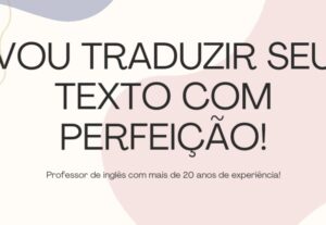 Eu vou traduzir o seu texto de inglês perfeitamente.