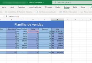 Eu vou fazer planilhas de excel.