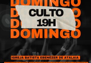 Eu vou fazer serviço para arte de cultos ou eventos em geral...