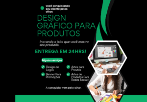 Eu vou criar uma arte para seu produto em menos de 24hrs