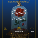 Eu vou Cria um convite de aniversario personalizado