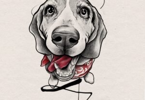Eu vou Desenvolver uma Arte exclusiva do seu PET querido.