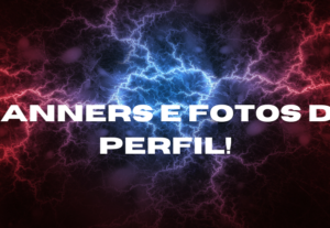 Eu vou fazer banners e fotos de perfil.