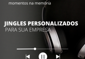 Eu vou criar seu jingle personalizado em 24h