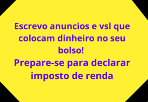 Eu vou Escrever  criativos e vsl que vendem