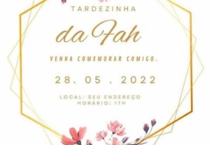 Eu vou Fazer convites personalizados   com vários temas