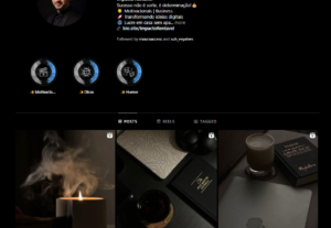 Eu vou criar perfil de Insta/TikTok para vendas