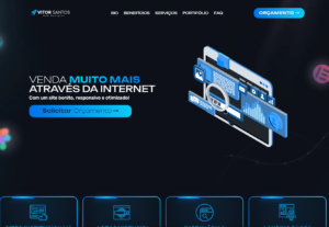 Eu vou criar sua Landing Page profissional e de alto padrão.