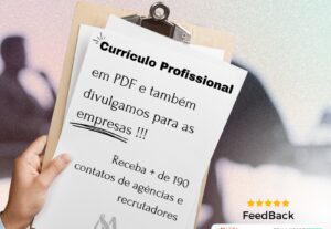 Eu vou fazer seu currículo profissional