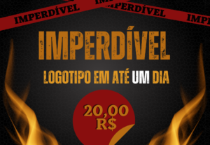Eu vou criar sua logotipo em um dia
