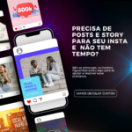 Eu vou fazer post para o seu Instagram.