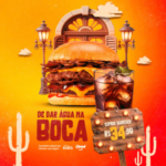 Eu vou criar arte para a sua hamburgueria com alta qualidade