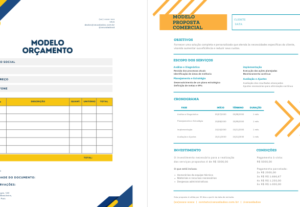 Eu vou montar um layout para sua proposta comercial