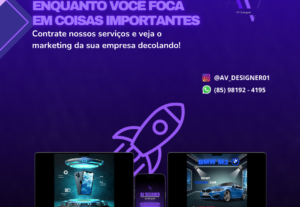 Eu vou criar suas artes gráficas para seu negócio