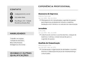 Eu vou criar o seu currículo e você vai aumentar suas chance...