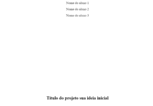 Eu vou Criar a base do seu artigo científico.