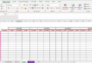 Eu vou criar uma planilha no Excel.