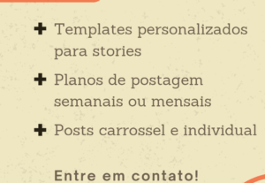 Eu vou fazer conteúdo para seu feed