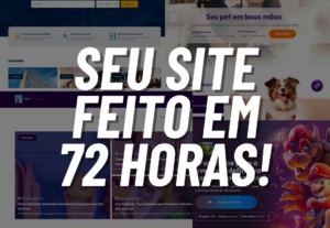 Eu vou criar seu site único com qualidade e preço justo
