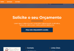 Eu vou criar seu site de forma responsiva, moderna e rápida.