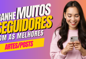 Eu vou fazer o seu instagram bombar com artes lindas.