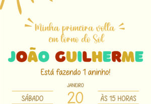 Eu vou fazer um lindo convite de aniversário ou casamento