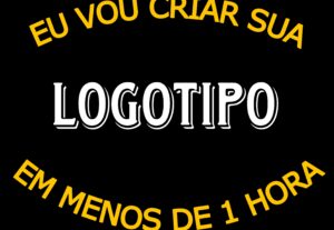 Eu vou criar sua logo em menos de 1h