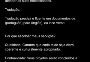 Eu vou Digitar e traduzir oque você precisar.