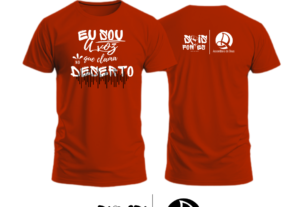 Eu vou fazer o modelo e a arte para a sua camisa