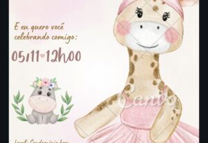 Eu vou fazer convites de aniversário e casamento