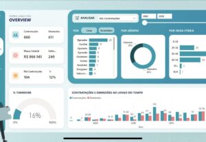 Eu vou fazer seus dashboards interativos e automatizados