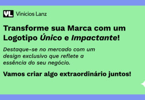 Eu vou criar o logotipo da sua marca
