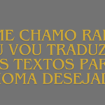 Eu vou Traduzir seus textos com eficiência