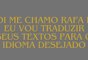 Eu vou Traduzir seus textos com eficiência