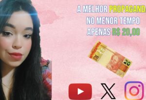 Eu vou gravar uma propaganda do jeito que quiser em 1 dia