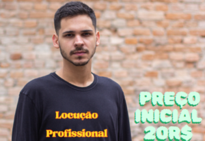 Eu vou fazer uma locução profissional
