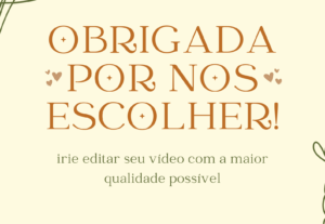 Eu vou legendar seu vídeo de 1~2 minutos