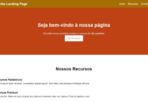 Eu vou criar um site completo