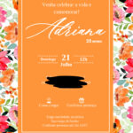 Eu vou fazer o convite da sua festa
