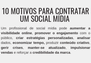 Eu vou criar 30 vídeos/posts e publicar em suas redes sociai...