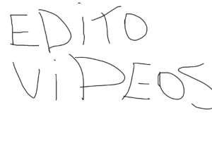 Eu vou editar video pra você