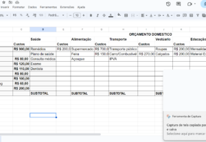 Eu vou realizar planilhas para voce de forma eficiente.