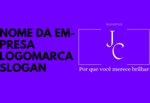 Eu vou criar um nome, uma logo e um slogan para sua empresa